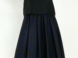 大島紬リメイク：タックスカート