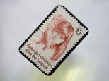 アメリカ1974年 切手ブローチの画像