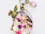 ウサギキーホルダー（華の時めき）