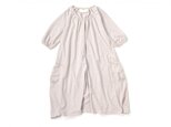 gathered one-piece (light gray)の画像