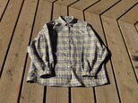 ¥2000-OFF木漏れ日　bansyuori  cotton wide shirt コットン　ワイドシャツの画像