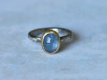 天然石＊ブルー・タンザナイト　指輪＊8号　SV