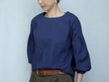 4lines blouse/navyの画像