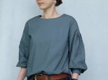 4lines blouse/greenの画像