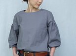 4lines blouse/grayの画像