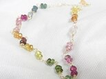 18金 マルチ トルマリン K18 ブレスレット