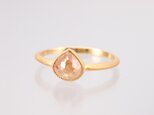 Natural Diamond Ring / Pear Shaped ORの画像