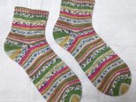 手編み靴下 opal KFS102 ロリポップの画像