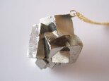パイライトの原石ネックレス/黄鉄鉱/cluster  14kgfの画像
