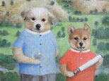 ガラス玉と望遠鏡（Bo様ご購入作品）の画像