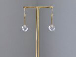 pendulum pierce／earring S【ガラスピアス】【ガラスイヤリング】の画像