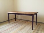 ボルドー色のテーブル(mikichan様専用)の画像