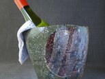 【送料無料】焼締めワインクーラー（27）　陶芸家オリジナル陶器の画像