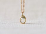 Aqua Drop Diamond Necklace 03の画像