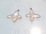 さくら貝のピアス（Butterfly)　　Lot：0012