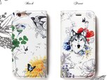 ★手帳型ケース★イケメン狼くん Aくんver SS Collection iPhone16〜選択可能 iPhoneケースの画像