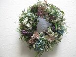 春の里山のwreath