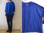 【受注制作】ブルーリネン　Big長袖プル