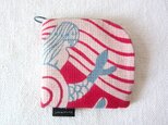 型染め 財布「人魚の夢」の画像