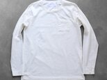 HUIS×yohakuプレーンコットンカットソー・白［size3］の画像