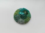 刺繍ブローチ　ｍａｒｕ　菜園
