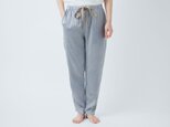 【送料無料】enrica silk pants grey / natural dye / size 36 & 38の画像