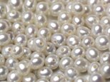 極小 淡水パール ベビー ポテト 10粒 3mm*3.5~4mm 小粒 パーツ ルース 素材