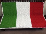 夏糸のイタリア国旗のブランケットの画像