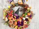Halloween pumpkin wreath VIIの画像