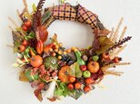 Halloween pumpkin wreath VIIの画像