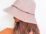 basic hat : natural brownの画像