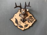 鹿のキーフックの画像