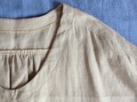 働き者のワンピース　その２ 麻ベージュ