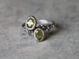 アートスタイル＊天然ペリドット　指輪＊12号　