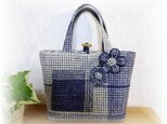 麻糸で織った夏バッグ　Ｂ－１０２の画像