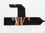 弓巻き 黒留袖 熨斗目 正絹 の画像