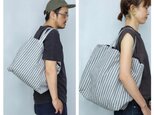 machine print  kinchaku bag  / no.2の画像