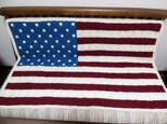 ryokkuru様オーダー品の星条旗のブランケット