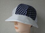 魅せる帽子☆軽くて涼しい♪コットンレースのリバーシブルクロッシュ