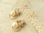 Pierces or Earrings  コットンパール（P0812）の画像