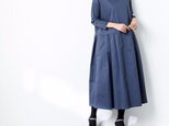 【即納】(再販×7)コットン　タック　ゆったり　ワンピース　♪オーダーサイズ可の画像