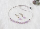 【ne様専用】Lavender Necklace／Pluie de lilasの画像