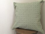 cushion cover[手織りクッションカバー]　若草の画像