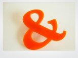 【ampersand】 ブローチ マンダリンの画像