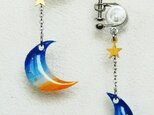 月と星dawnピアス/イヤリングの画像