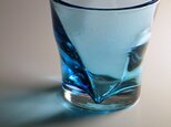 ラインぐい飲み(ターコイズブルー)の画像