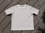 SALE Crew border ボーダー　クルーネック　Tシャツの画像