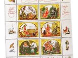 ドイツ未使用切手シート（プーシキンの童話　王女と七人の勇士）Germany  DA-STE119の画像