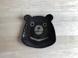 ツキノワグマ顔小皿
