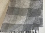 手織りストール A4の画像